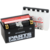 Parts Unlimited Agm Battery - Ytz10s-Bs Ctz10s-Bs