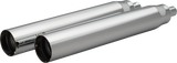 KHROME WERKS 4-1/2" War Hammer Mufflers - Chrome 202230