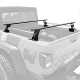 Go Rhino 20-22 Jeep Gladiator JT/16-22 Toy. Tacoma/05-21 Nssn Frontier XRS Cross Bars Kit - Tex. Blk 5935000T