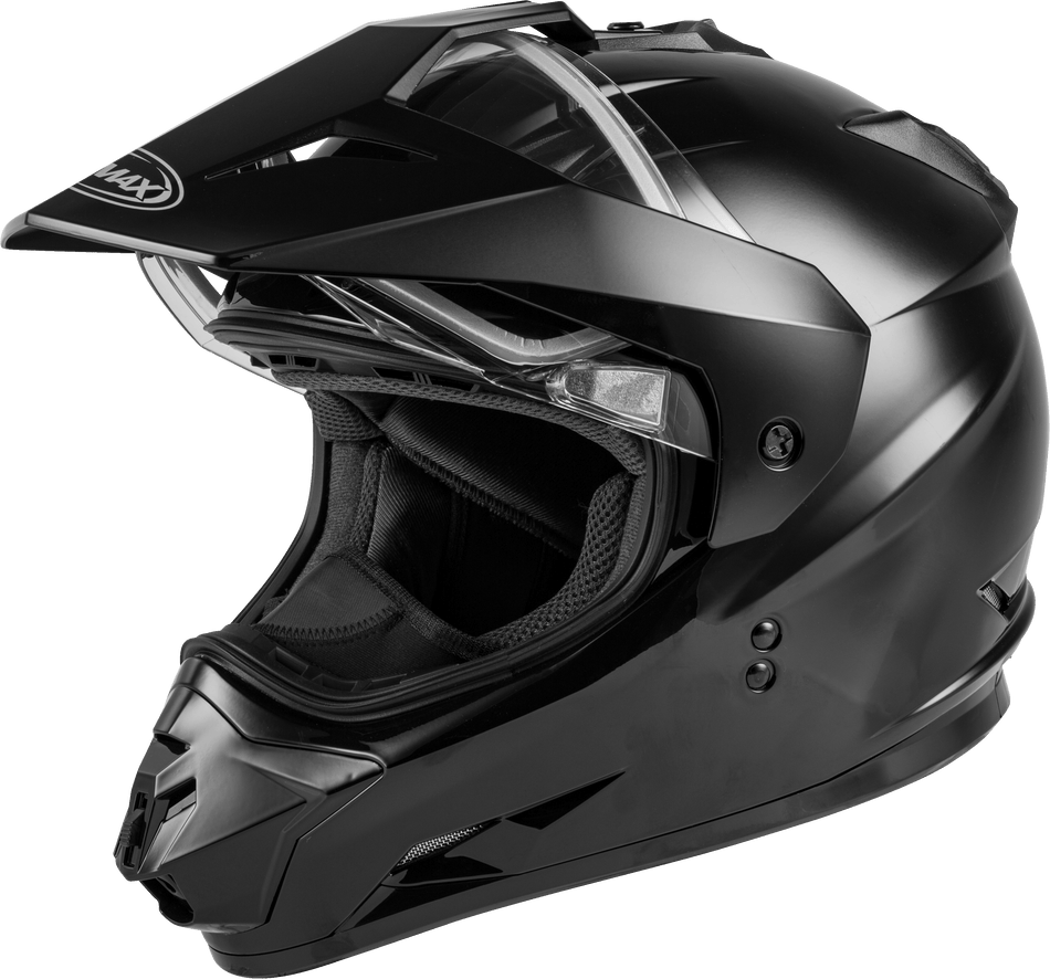 GMAX Gm-11s Dual-Sport Snow Helmet Black Md G2115025
