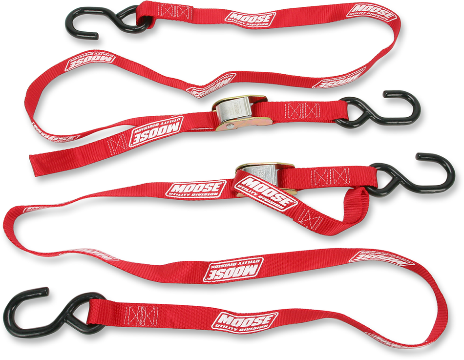 MOOSE UTILITY Tie-Down - 1" - Red 3920-0295