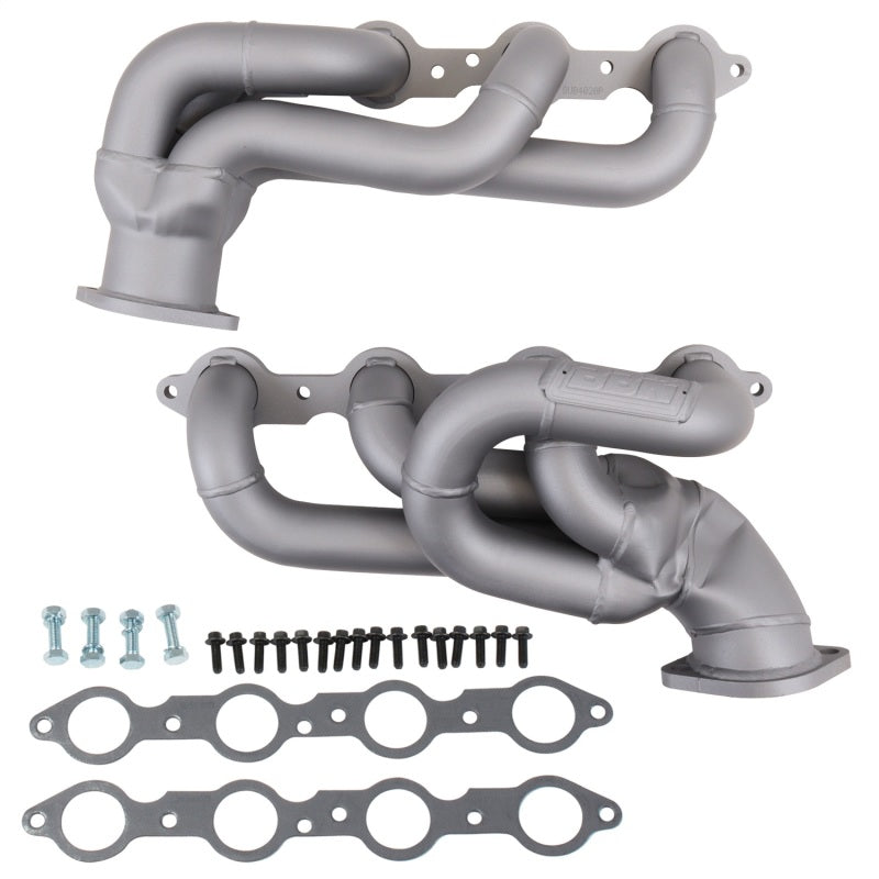 BBK 10-15 Camaro LS3 L99 Shorty Tuned Length Exhaust Headers - 1-3/4 Titanium Ceramic 4020