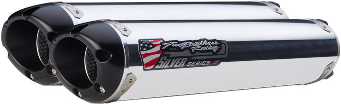 TBR M-2 Silver Series Dual S/O Exhaust System (Aluminum) 005-2290406DV-S