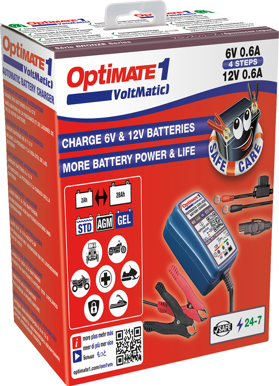 TECMATE Battery Charger/Maintainer TM-401A