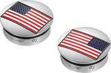 FIGURATI DESIGNS Swing Arm Covers - American Flag - Reversed FD20-AF-SS