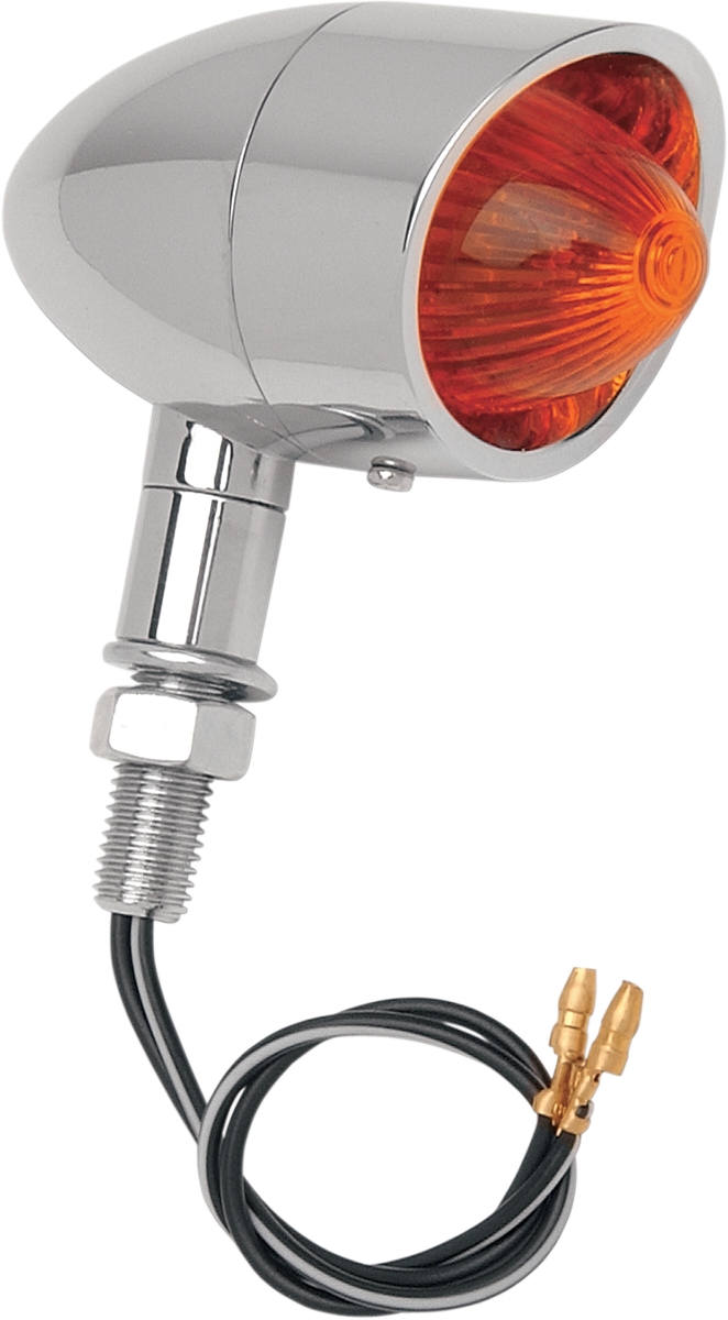 DRAG SPECIALTIES Mini Retro-Style Marker Light - Amber/Red 20-6053SBA/R1