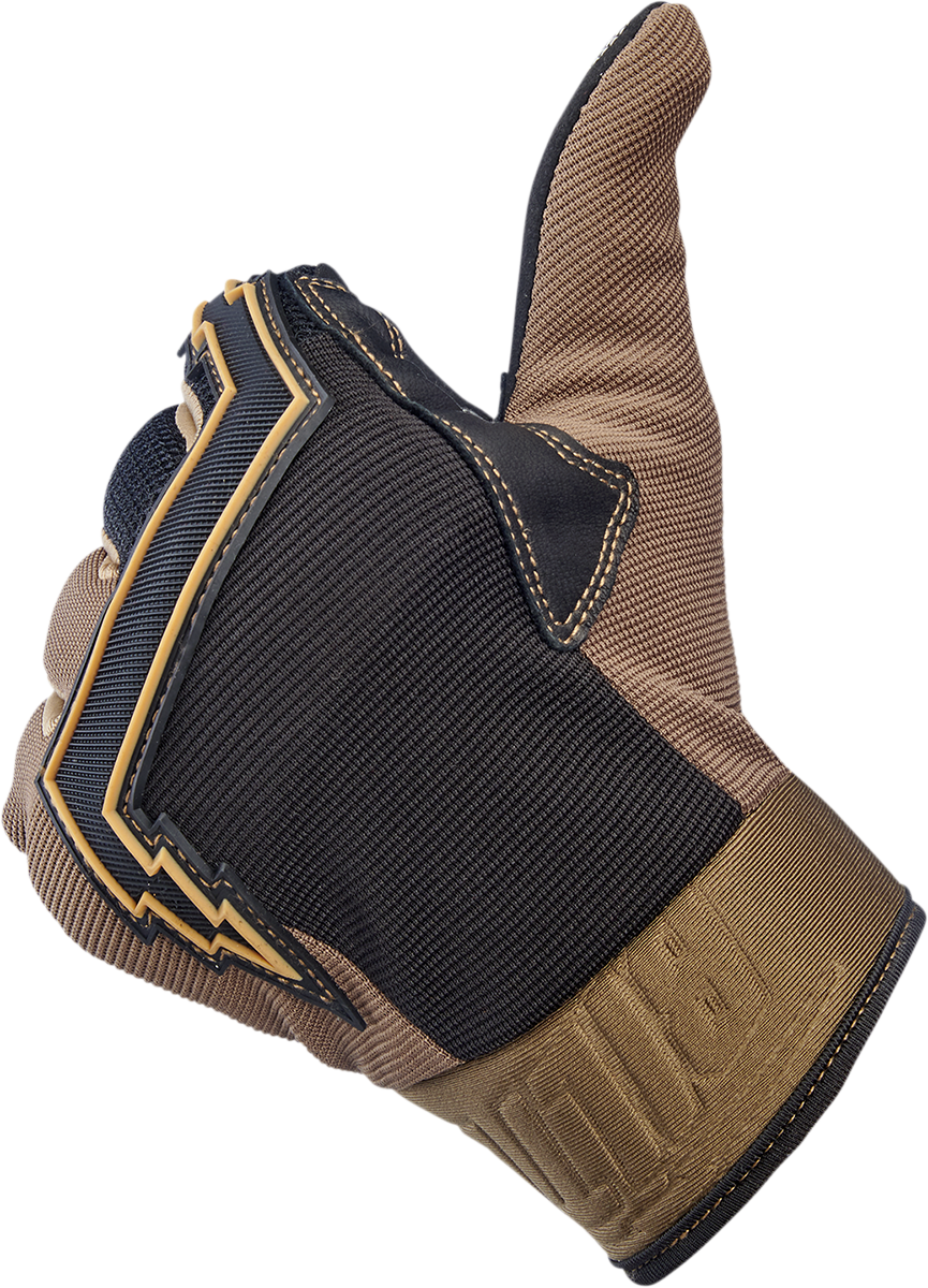 BILTWELL Baja Gloves - Chocolate - 2XL 1508-0201-306