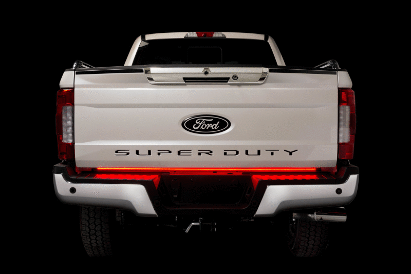 Putco 60in Red Blade LED Tailgate Light Bar for Ford Turcks w/ Blis and Trailer Detection 92010-60