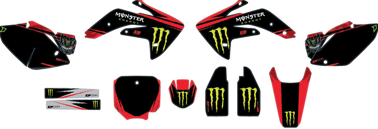 D-COR Complete Kit Monster Energy Black 20-10-152