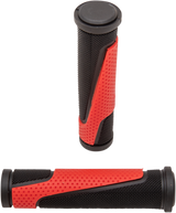 Puños PRO GRIP - 807 - Extremos abiertos - Rojo/Negro PA080722NERO 