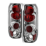 Spyder Ford F150 87-96/Ford Bronco 88-96 Euro Style Tail Lights Chrome ALT-YD-FF15089-C 5003317