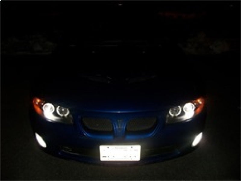 Spyder Pontiac GTO 04-06 Projector Headlights LED Halo LED Black High H1 Low H1 PRO-YD-PGTO04-HL-BK 5011749