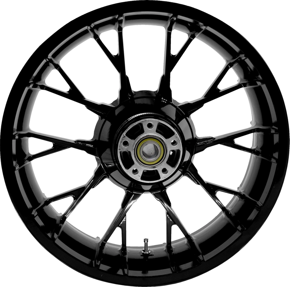COASTAL MOTO Wheel - Marlin - Rear - Single Disc/ABS - Solid Black - 18"x5.50" 3D-MAR185SBABST