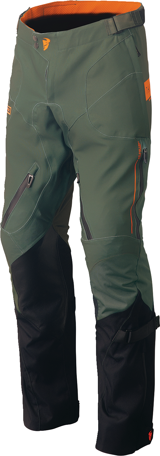 THOR Range Pants - Green/Black - 40 2901-10800