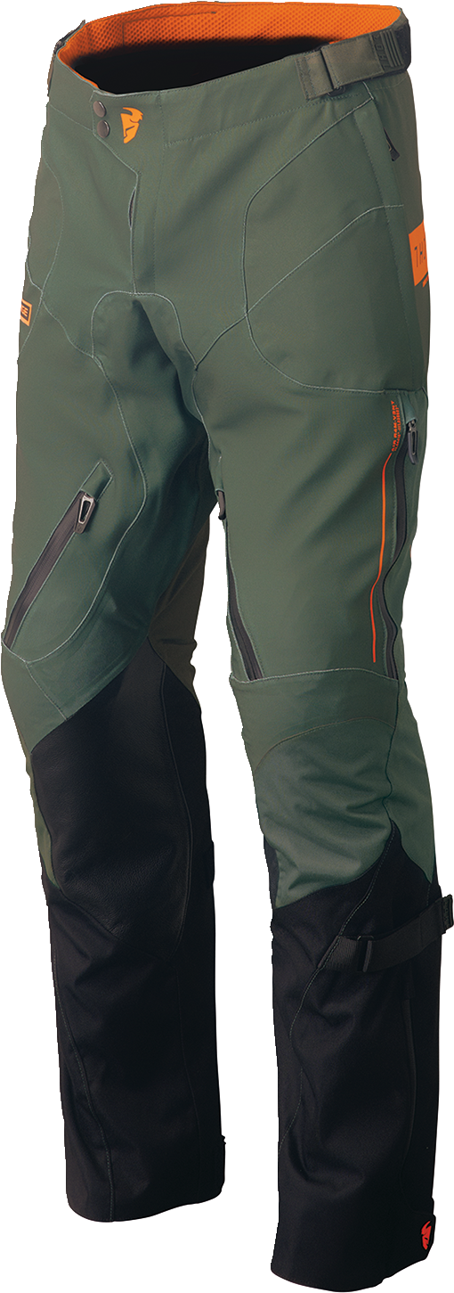 THOR Range Pants - Green/Black - 44 2901-10802