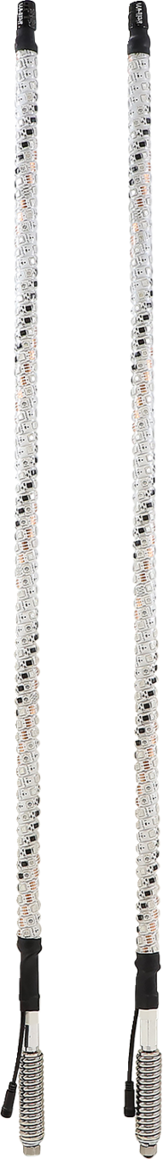 WHIPITLIGHTRODS 3' Light Rod Whip - Bluetooth - Pair - White SB-RGBBT-232