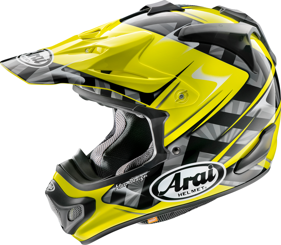 ARAI VX-Pro4 Helmet - Scoop - Yellow - Medium 0110-8198
