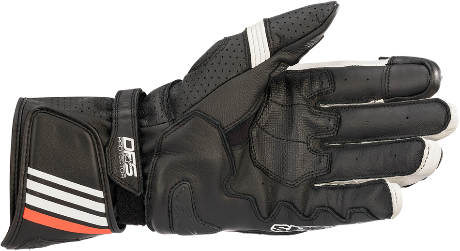 ALPINESTARS GP Plus R v2 Gloves - Black/White - Large 3556520-12-L