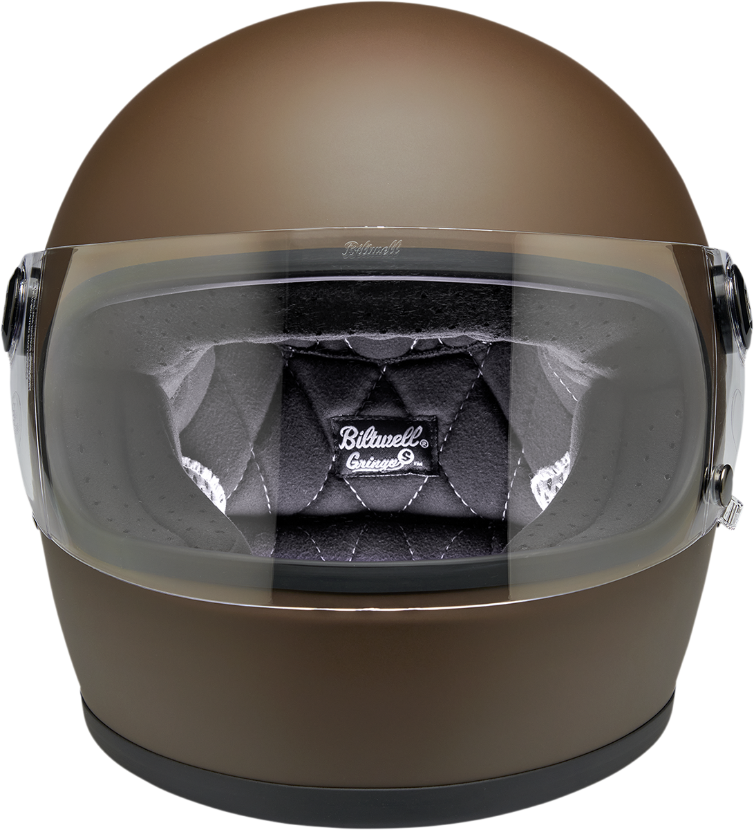 BILTWELL Gringo S Helmet - Flat Chocolate - XS 1003-252-101