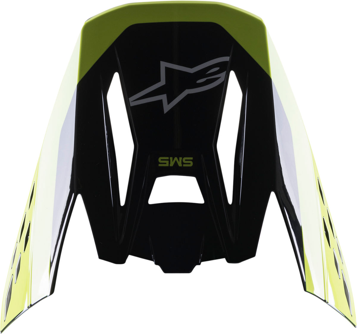 ALPINESTARS SM5 Visier - Beam - Schwarz/Grau/Gelb 8983622-1515