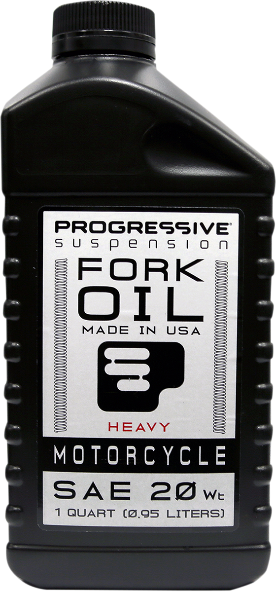 PROGRESSIVE SUSPENSION Fork Oil - 20W - 1 U.S. quart 31-0011