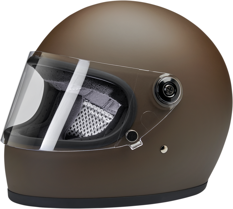 BILTWELL Gringo S Helmet - Flat Chocolate - 2XL 1003-252-106