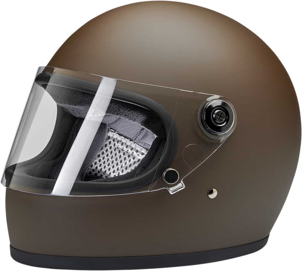 BILTWELL Gringo S Helmet - Flat Chocolate - 2XL 1003-252-106