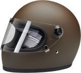 BILTWELL Gringo S Helmet - Flat Chocolate - 2XL 1003-252-106