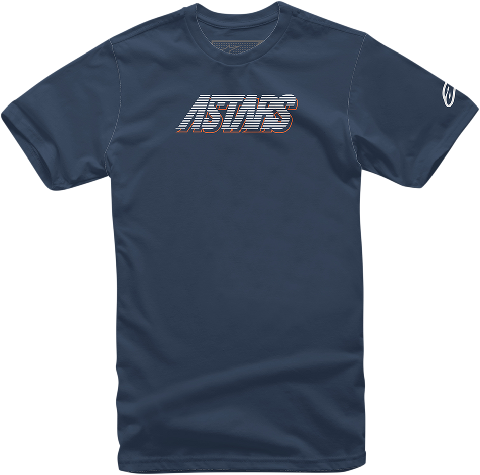ALPINESTARS Lanes T-Shirt - Navy - 2XL 121172003702X