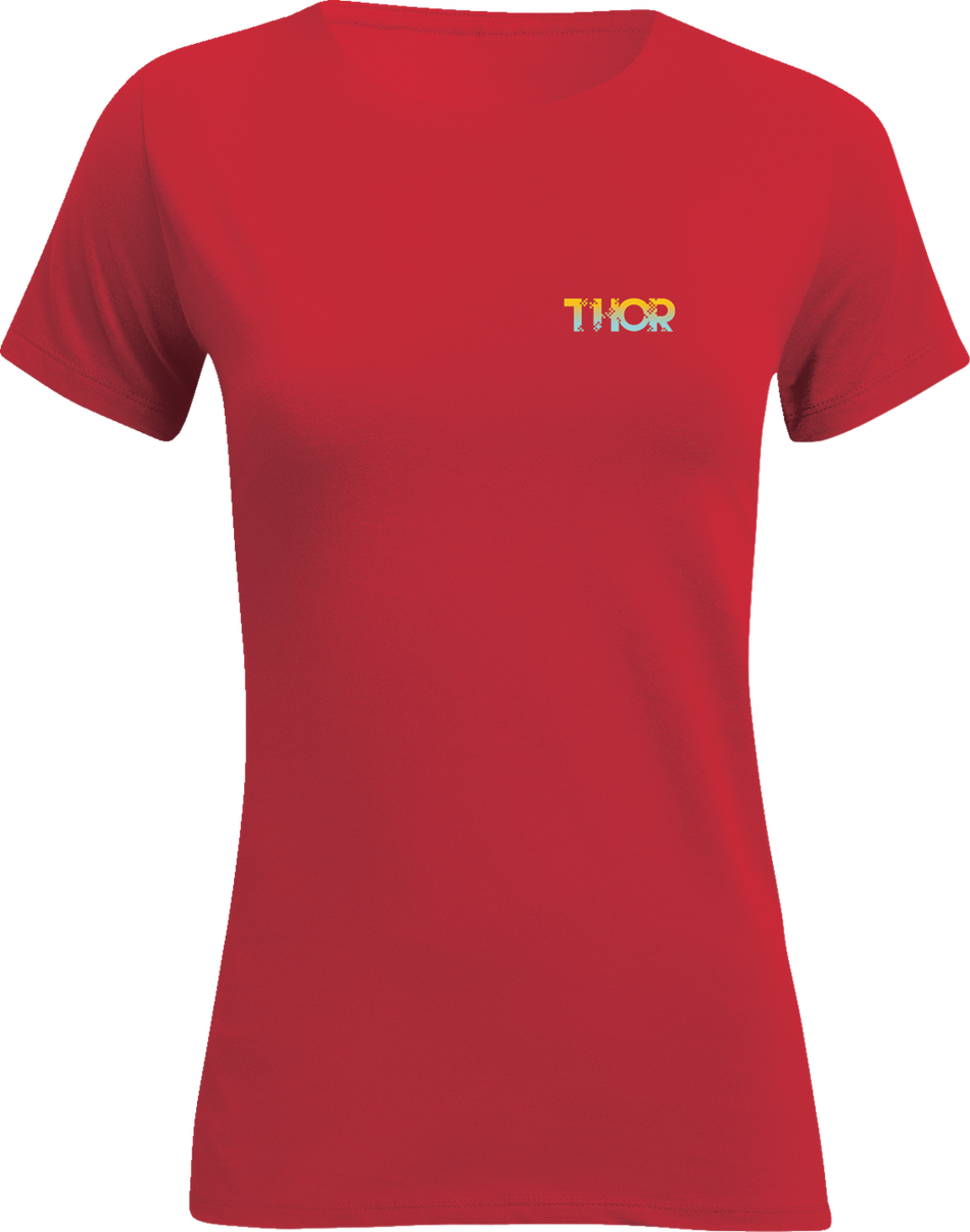 THOR Women's 8 Bit T-Shirt - Red - Medium 3031-4228