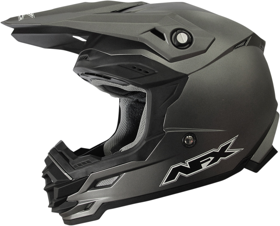 AFX FX-19R Helmet - Frost Gray - Medium 0110-7053