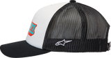 ALPINESTARS Delivery Trucker Hat - White/Black - One Size 1213810102010OS