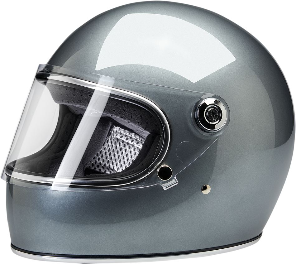 BILTWELL Gringo S Helmet - Metallic Sterling - XS 1003-340-101