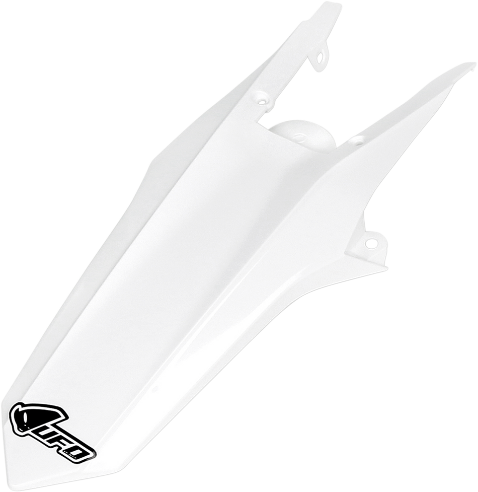 UFO MX Rear Fender - White HU03352-041