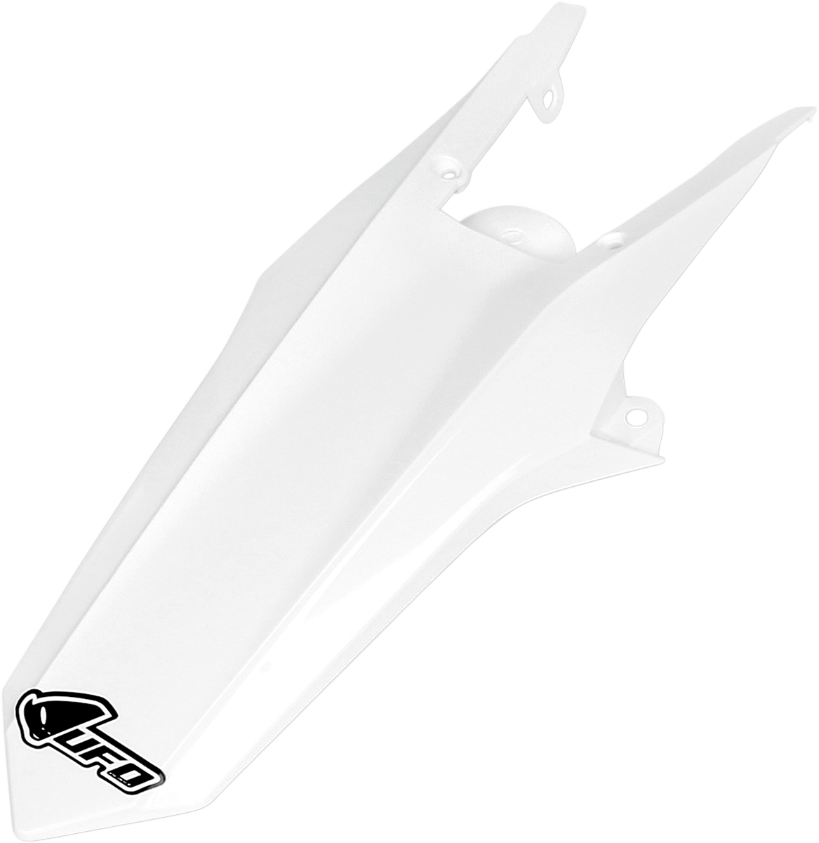 UFO MX Rear Fender - White HU03352-041