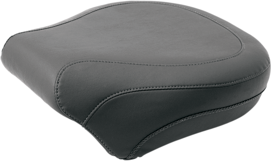 MUSTANG Wide Rear Seat - Smooth - Black - Softail 76247