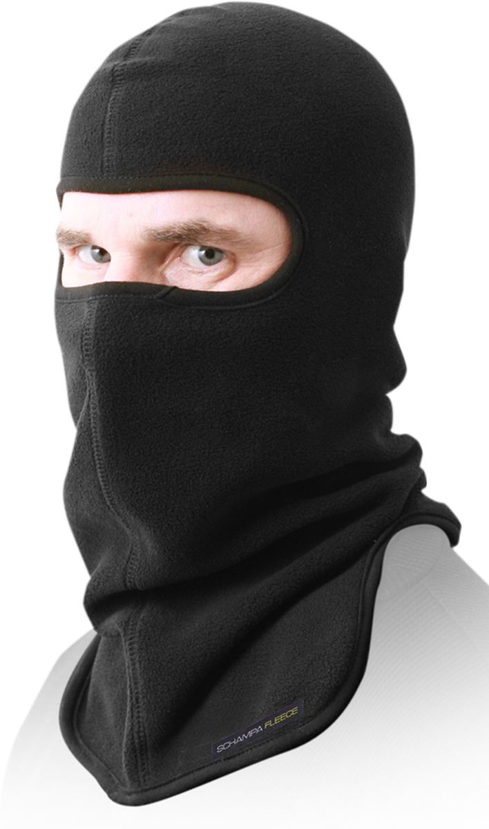 SCHAMPA & DIRT SKINS Fleece Pharoah Balaclava - Black BLCLV006