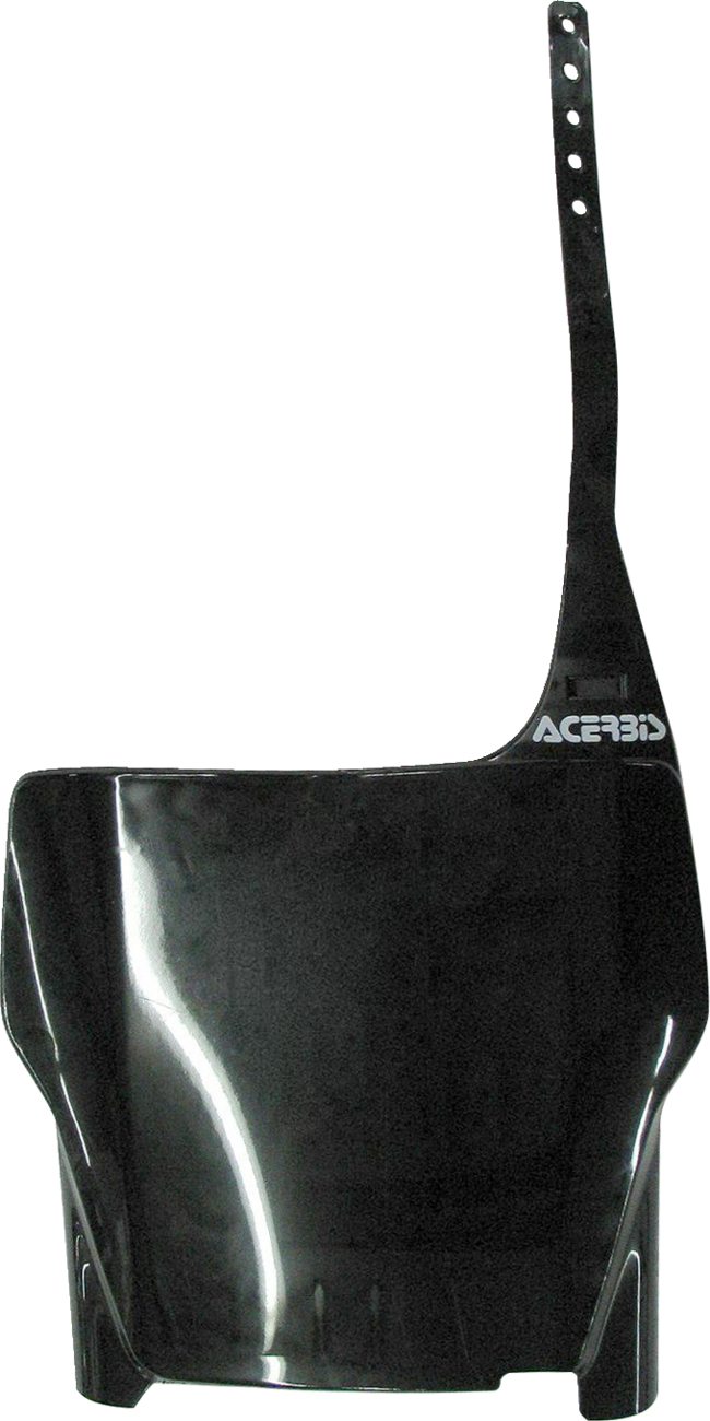 ACERBIS Front Number Plate - Black N/F 02-03 CR125/250 2042210001