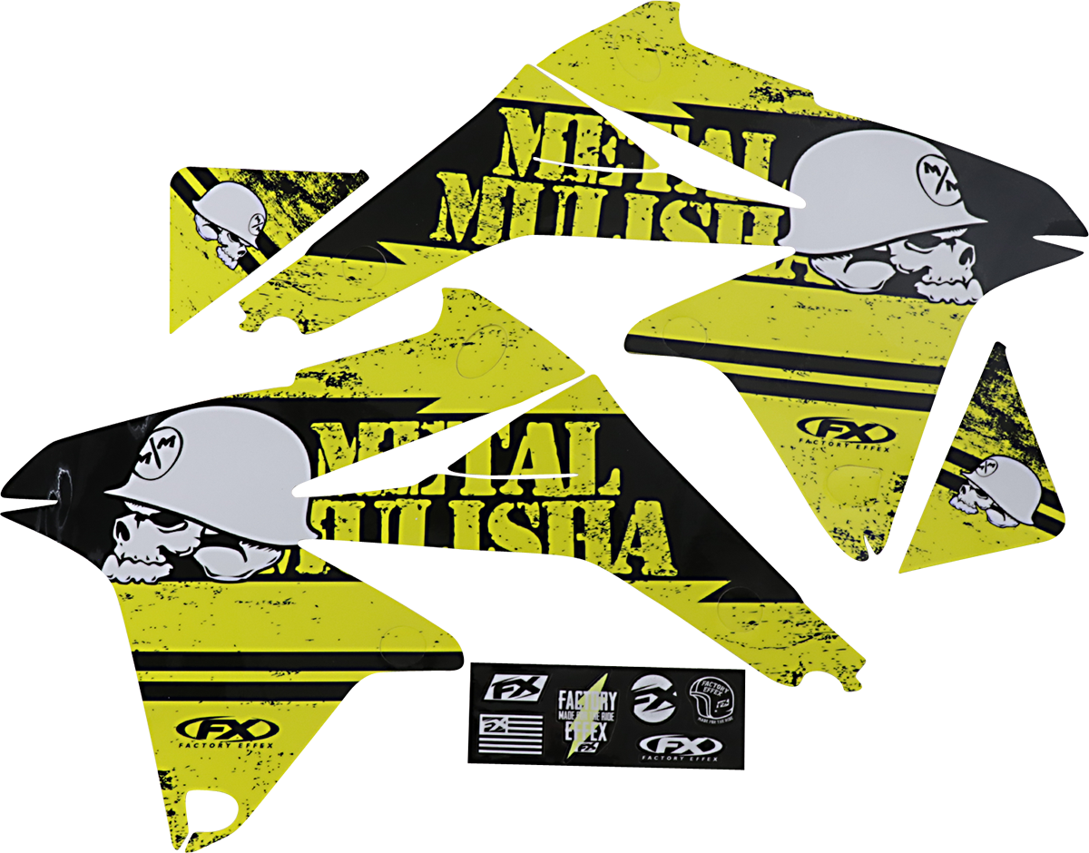 FACTORY EFFEX Metal Mulisha Graphic Kit - Suzuki 23-11430