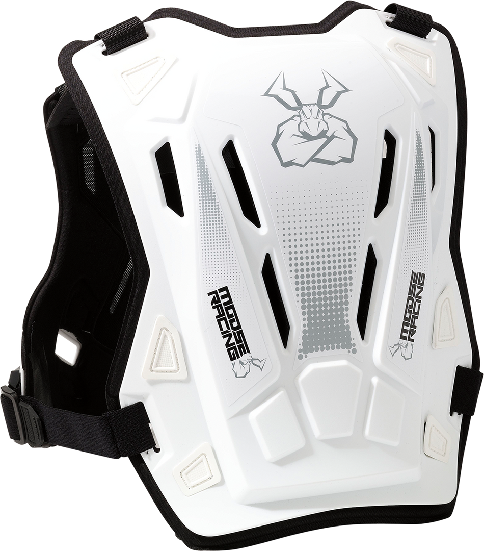 MOOSE RACING Youth Agroid™ Chest Guard - White - S/M 2701-1118