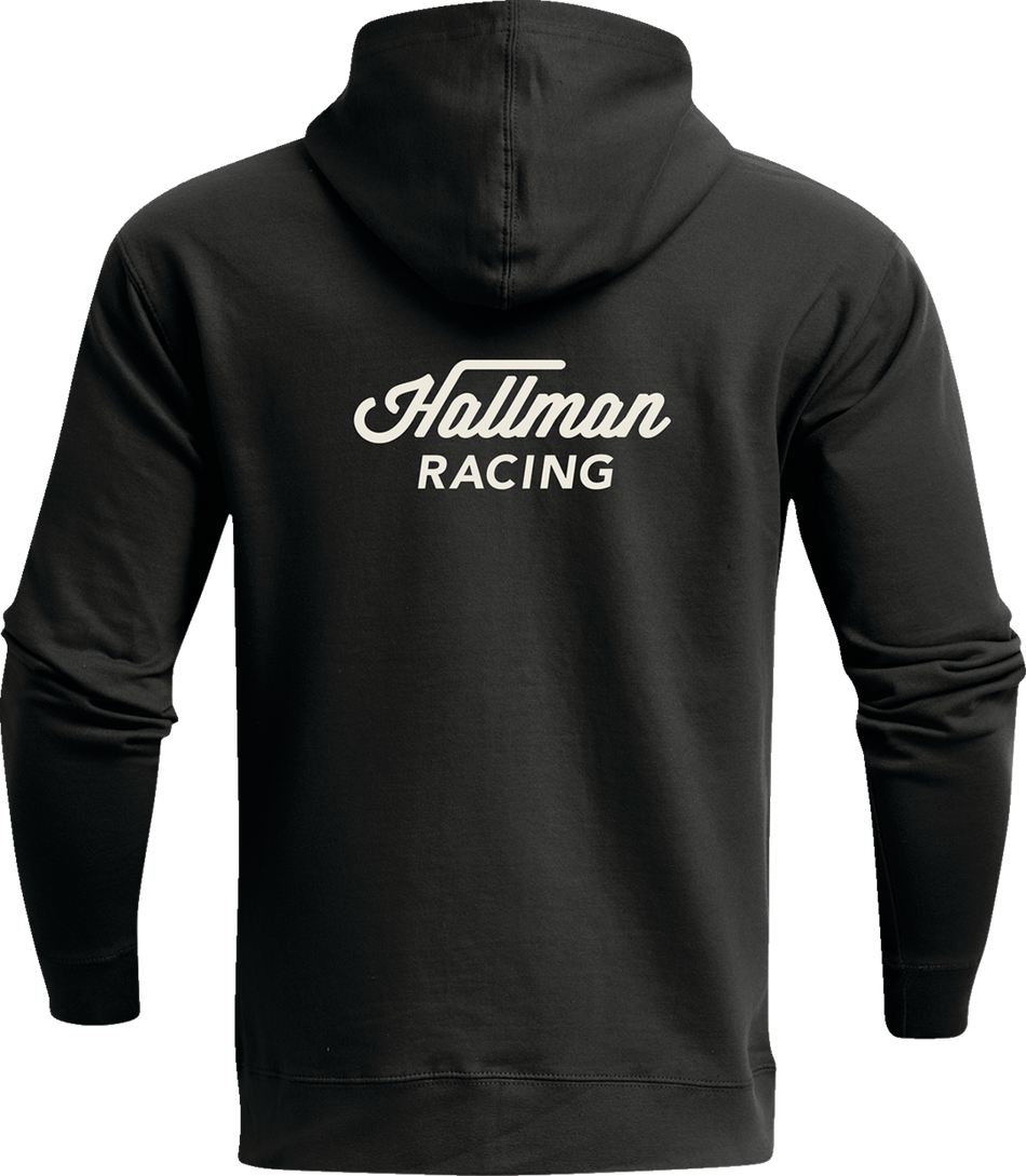 THOR Hallman Heritage Zip-Up Sweatshirt - Black - 2XL 3050-6336