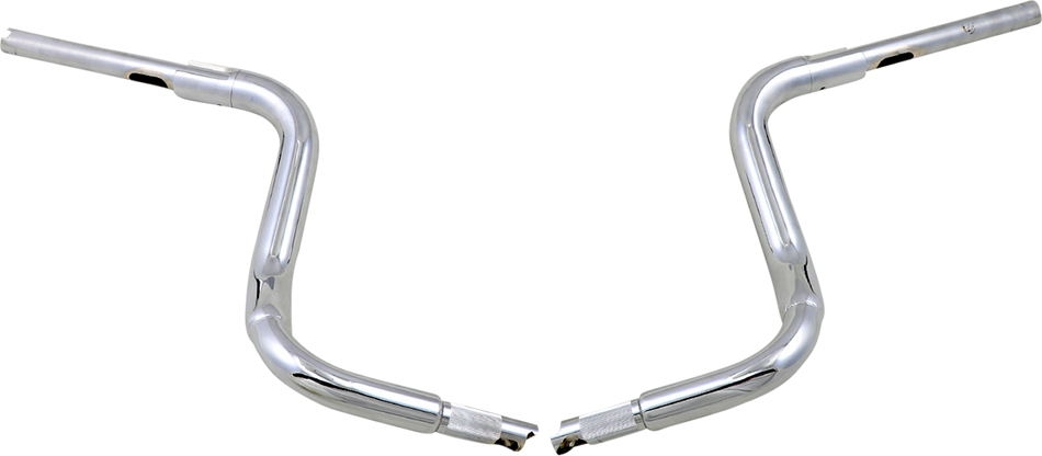 FAT BAGGERS INC. Handlebar - Rounded Top - 12" - Chrome 803012