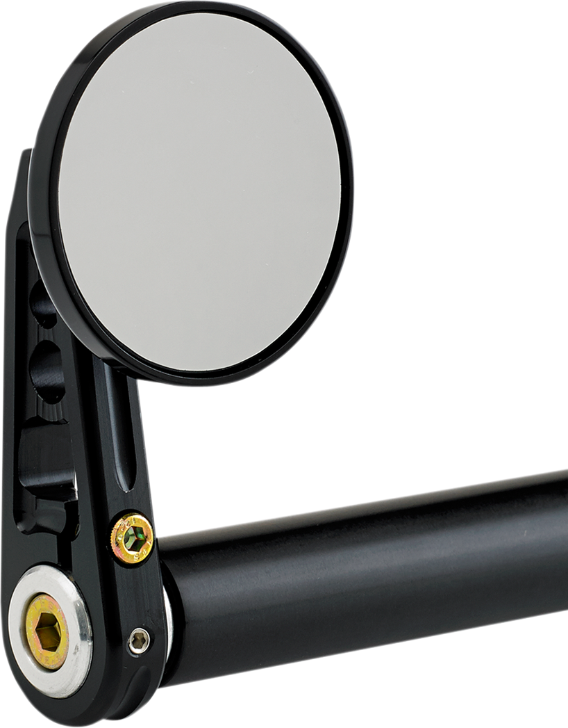 Espejo de extremo de barra JOKER MACHINE - Negro 09-312-DB 