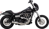 VANCE &amp; HINES 2-in-1 Upsweep-Auspuffanlage - Gebürstet - Edelstahl 27325 