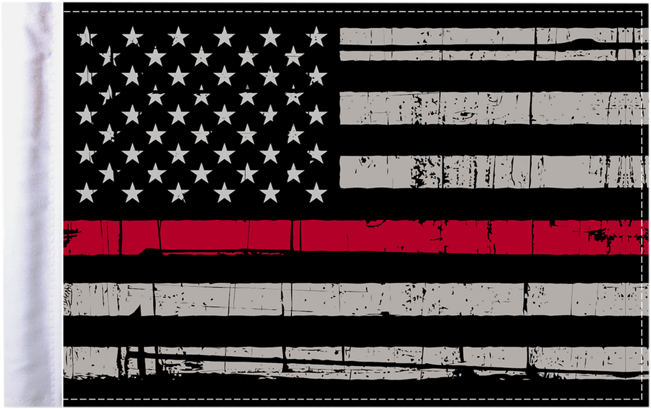 PRO PAD Grunge U.S.A. Flag - Red - 6" x 9" FLG-GTRL-US