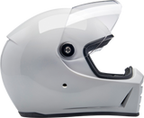 BILTWELL Lane Splitter Helmet - Gloss White - 2XL 1004-104-506