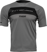 THOR Intense Dart Jersey - Gray/Black - Large 5120-0159