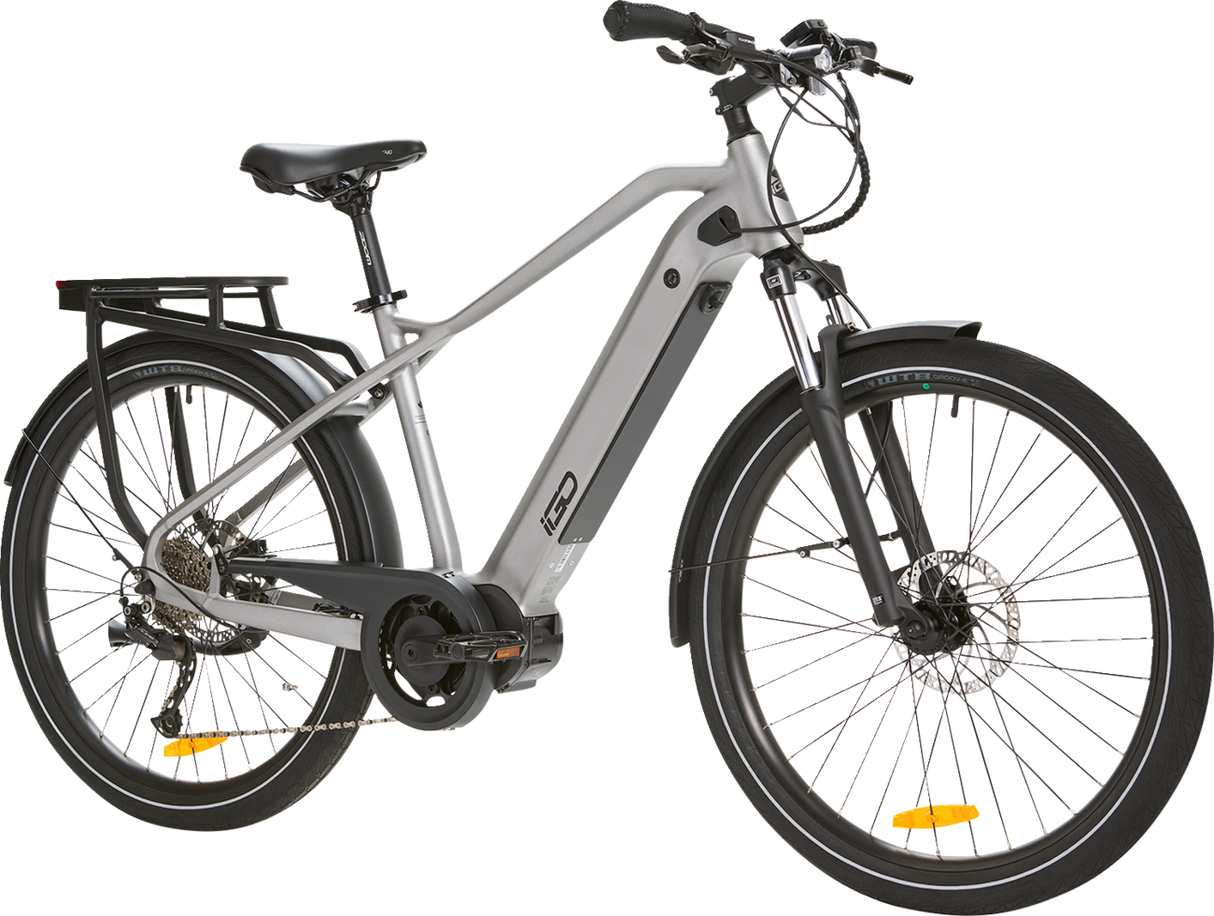 IGO ELECTRIC BIKES Discovery Yorkville LS E-Bike - Platinum - Hybrid  100-222-000