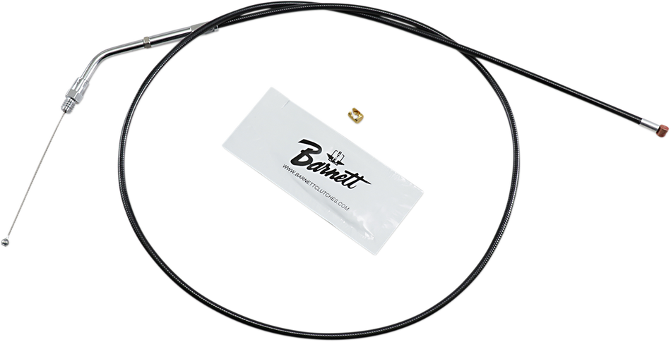 BARNETT Throttle Cable - +6" - Black 101-30-30024-06