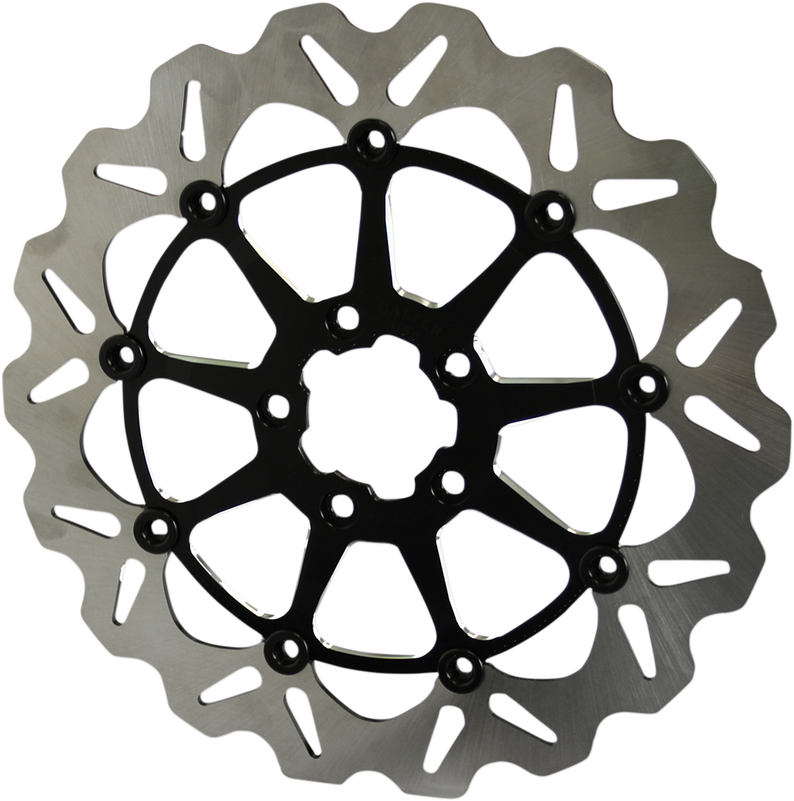 GALFER Wave Rotor Contrast Cut 12.5" ACT BLKMACHINED CARRIER DF680CWS-C